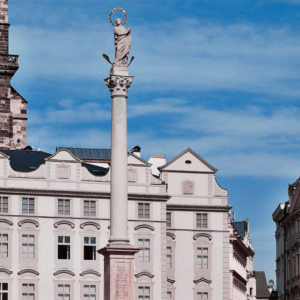 Marian Column in Starometska in Prague