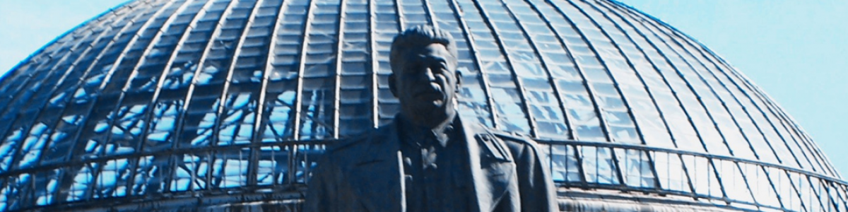 Statue of Stalin infront of Museum in Gori, Georgia