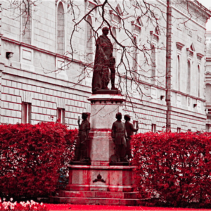 Prince Albert Statue in Dublin