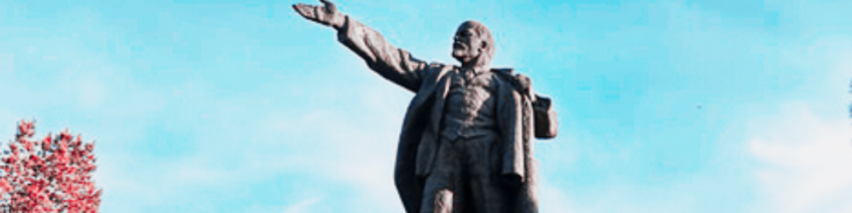 Statue of Lenin in Bishkek