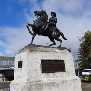 Colonel Nixo Statue in South Auckland