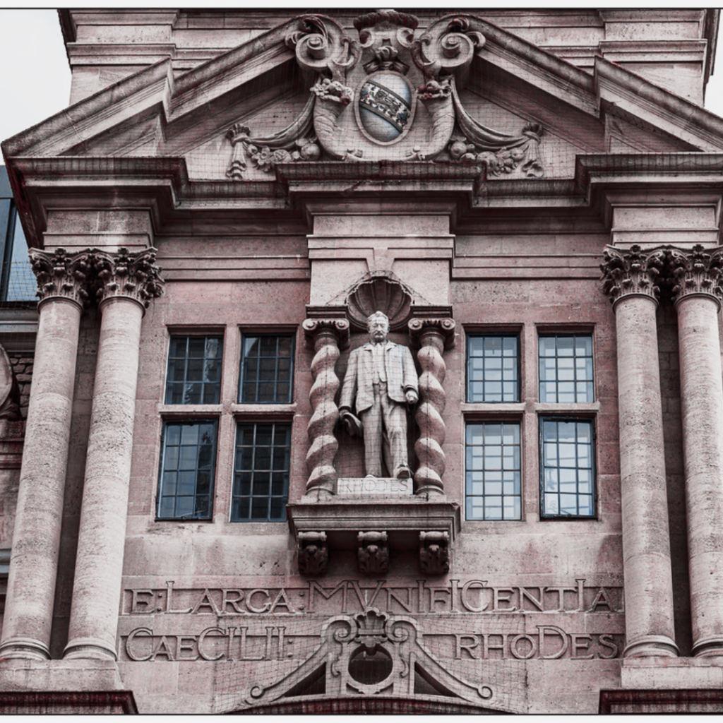 Rhodes Statue at Oriel College in Oxford, England - Contested Histories